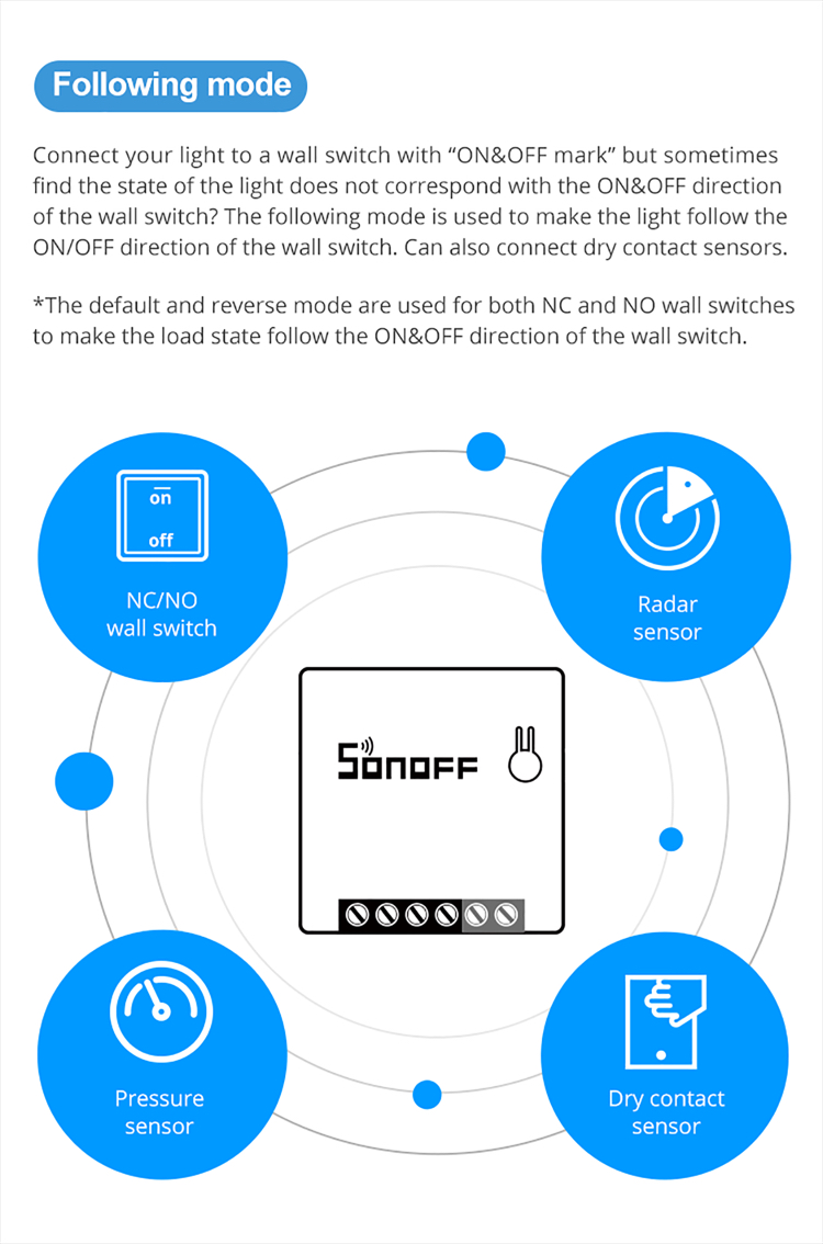 SONOFF MINI - Two Way Smart Switch (IM190416001)